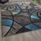 Flash Furniture Blue 8' x 10' Abstract Design Accent Area Rug ACD-RGTRZ860-810-BL-GG - alternate 2